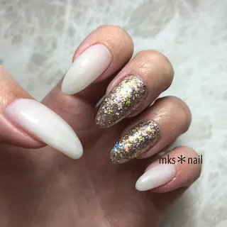 ネイル mks＊nail //  枚方長尾のネイルデザイン