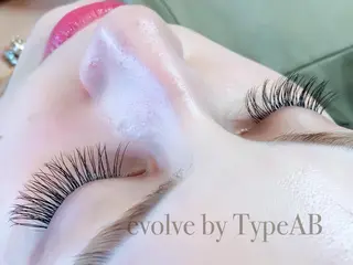 マツエク・マツパ evolve  by TypeABのマツエク・マツパデザイン