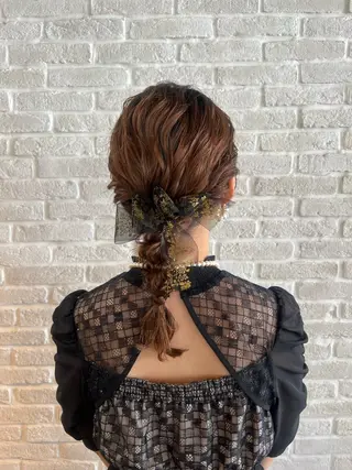 セミロング ヘアアレンジ Topstylist YUKIのヘアスタイル