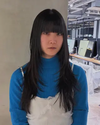 ロング レイヤー支持no.1 ☆笠原翔一のヘアスタイル