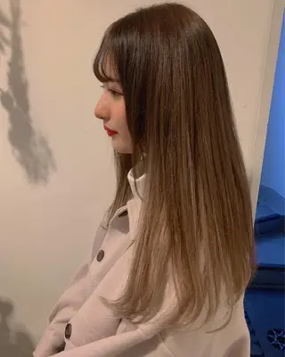 ロング カラー 羽エクステ🩷 🤍まき🤍のマツエク・マツパデザイン