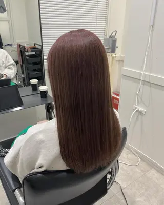 セミロング カラー 🫧こおりやま なつみ🫧のヘアスタイル