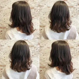 セミロング 🫧髪質改善艶カラー _マエダ 🫧のヘアスタイル