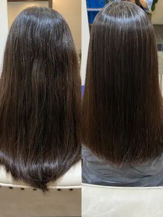 ロング 齋藤 里紗のヘアスタイル