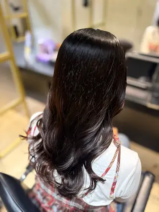 ロング モデル/武蔵新城 /あやな🎀のヘアスタイル