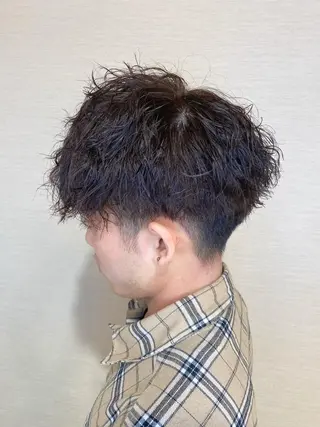 メンズ 髪質改善 阿部のヘアスタイル