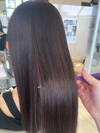 ロング 💗透明感カラー💗 にしぞえ ななみのヘアスタイル