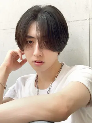 ショート カラー パーマ ヘアアレンジ メンズ メンズ特化酒井翔太 /メンズカット/名駅のヘアスタイル