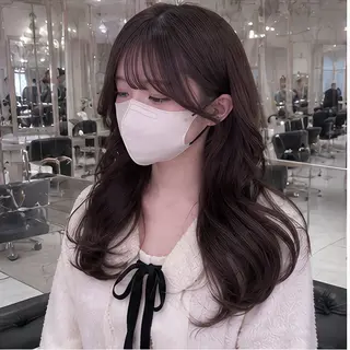 ロング 🎀池袋🎀透明感 💖🇰🇷おばかんのヘアスタイル