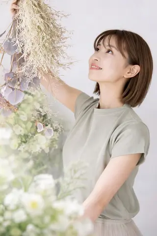 カラー ミディアム 白髪染め専門店 Recolor京橋店のヘアスタイル