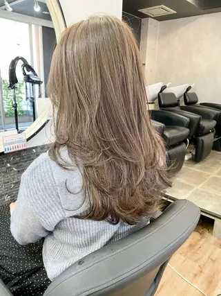 ロング カラー 似合わせレイヤー 🇰🇷荒木洋文のヘアスタイル