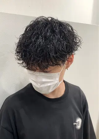 メンズ いざわりお /梅田/ブリーチのヘアスタイル
