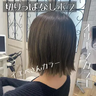 ショート カラー メンズ キッズ ✂︎ショート、ボブ、 レイヤー🩵YUMIのヘアスタイル