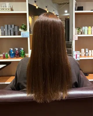 ロング 小坂 侑奈のヘアスタイル