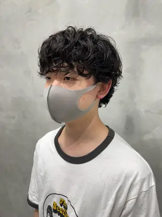 ミディアム 村山 豪歩のヘアスタイル