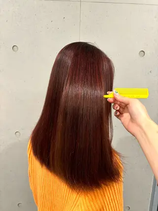 ロング カット/暖色カラー/ rikako🌻のヘアスタイル