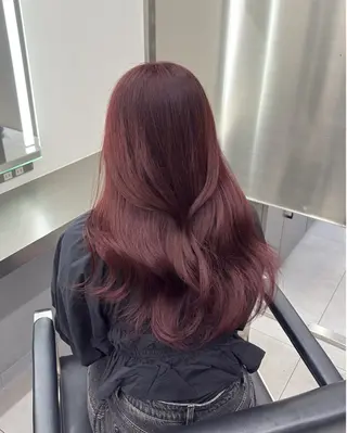 カラー ⛓ワンホンレイヤー 🥀🖤/あいりのヘアスタイル