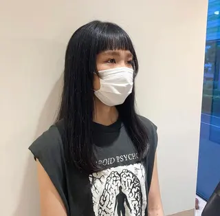 ロング 大阪ヴィーガンサロン KANAKOのヘアスタイル