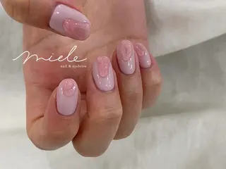 ネイル miele【ミエレ】 海外シンプルデザインのネイルデザイン