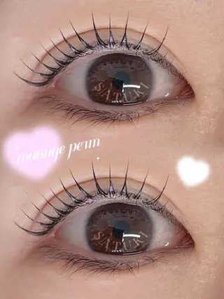 マツエク・マツパ Hair＆Eyelash SATUKI所属・永柳 香織のマツエク・マツパデザイン