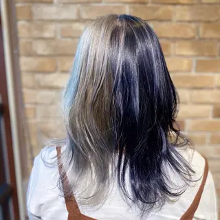 セミロング カラー 🦄Re.ly代表 灰野壮🦄のヘアスタイル