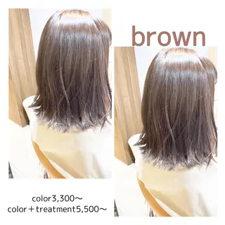 カラー 🌈艶カラーリスト 🌈井原円袈🌈のヘアスタイル