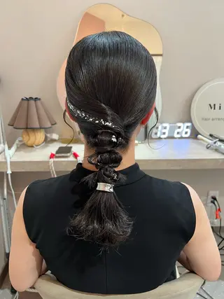 ミディアム Mila misakiのヘアスタイル
