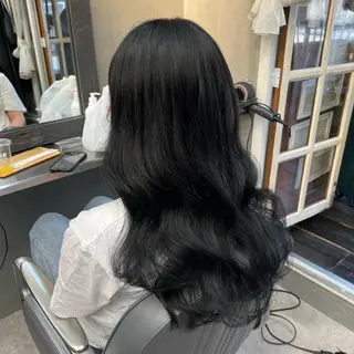 ロング ❤️‍🔥シールエク ＋カラー京❤️‍🔥のヘアスタイル