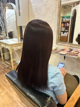 カラー 遠洞 心愛のヘアスタイル