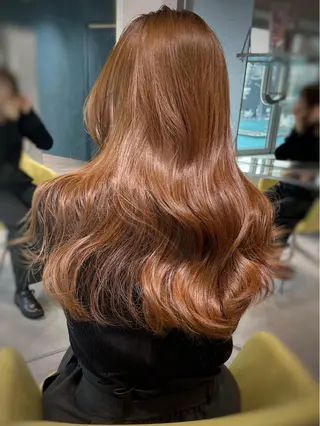 ロング カラー fuuka/ ハイトーン/海外ヘアのヘアスタイル
