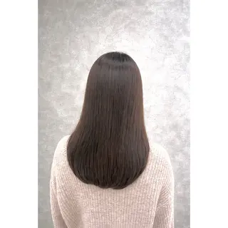 セミロング 【こっくりカラー】 🤎Umi🤎のヘアスタイル