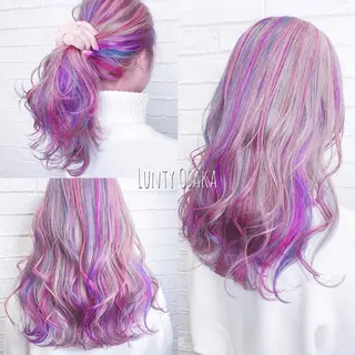 ロング カラー 枚方/樟葉駅 ３分 enn. AKIRAのヘアスタイル