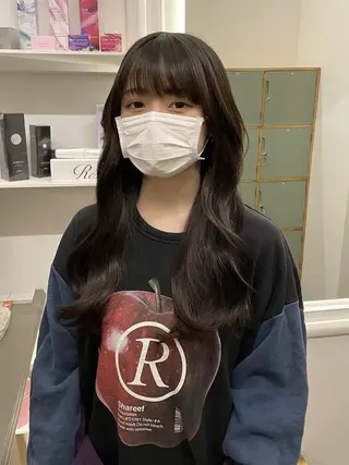 ロング 吉村 憂々のヘアスタイル