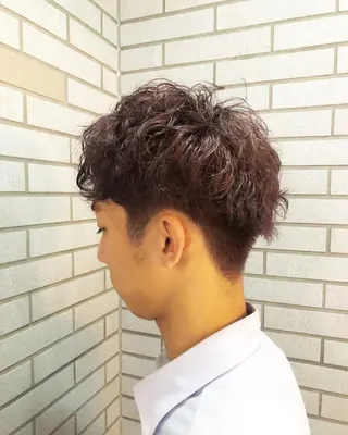 ショート カラー メンズ 中村 よしひでのヘアスタイル