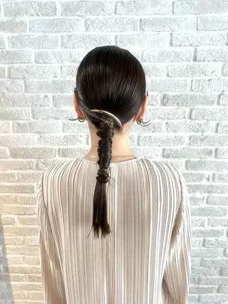 ロング ヘアアレンジ Topstylist YUKIのヘアスタイル