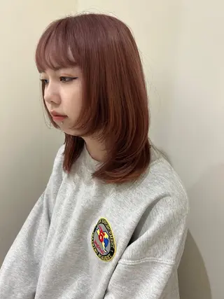 ロング カラー 💛🤍U too e’s 鎌倉🧸のヘアスタイル