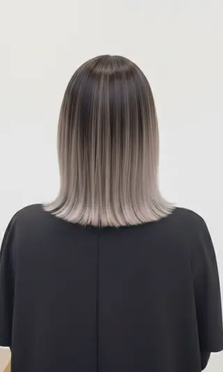 ミディアム カラー 栄/ｼｬﾄﾞｰﾙｰﾂ /ﾃﾞｼﾞﾊﾟ/敬太のヘアスタイル