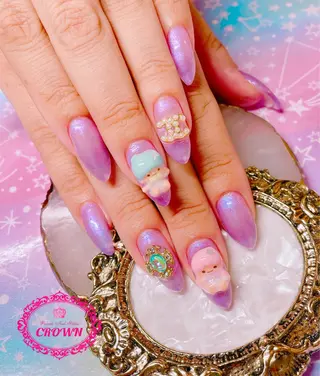 ネイル CROWN プライベートサロンのネイルデザイン