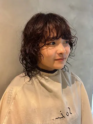 パーマ Mori Aimiのヘアスタイル