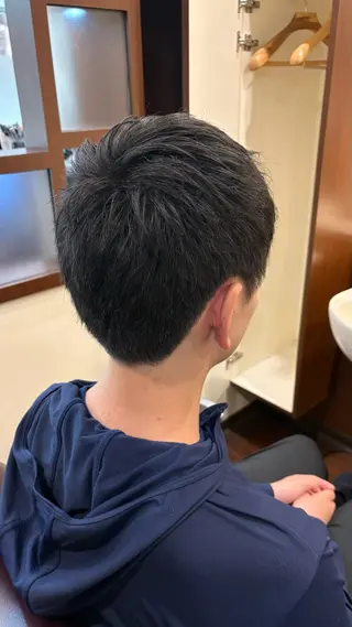 メンズ コンダ フウマのヘアスタイル