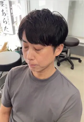 ショート メンズ メンズ専門サロン wokeのヘアスタイル