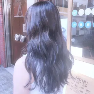 ロング カラー メンズパーマ屋さん /yuki☃️💭のヘアスタイル