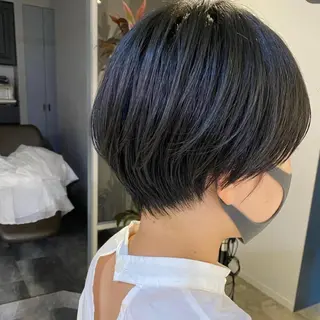 ショート 表参道ミディアム レイヤー山岸季生のヘアスタイル