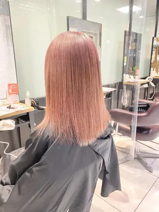 ミディアム カラー ✨髪質改善専門店✨ QOLU✨のヘアスタイル