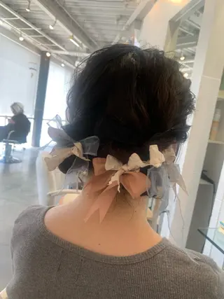 ヘアアレンジ 末次 史奈のヘアスタイル