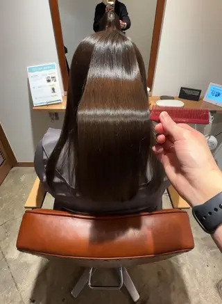 ロング 鈴木 南海のヘアスタイル