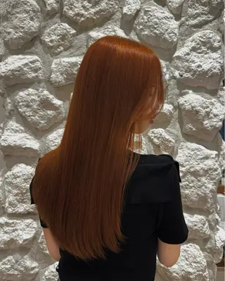ロング カラー Yuzuha .のヘアスタイル
