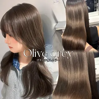 ロング カラー 店長✨髪質改善✖️ 透明感カラー／純大のヘアスタイル
