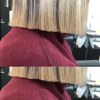 セミロング LANI OOSAKAのヘアスタイル