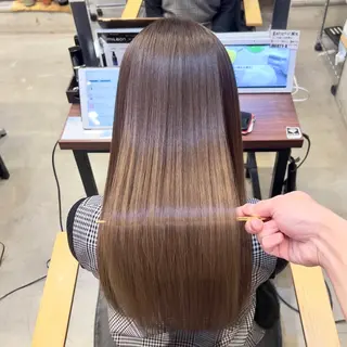 ロング ✨縮毛矯正/髪質改善 錦糸町/松坂拓馬のヘアスタイル